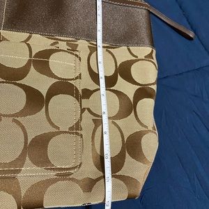 Real coach bag. Gently used